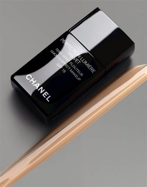 chanel perfection lumiere velvet foundation|does chanel foundation have spf.